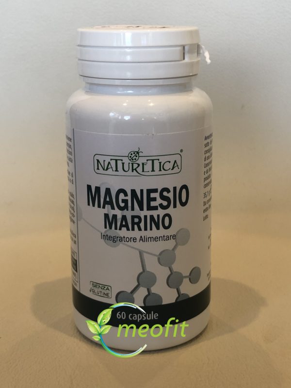NATURETICA - Magnesio Marino Integratore Alimentare 60Cps- Omeofit